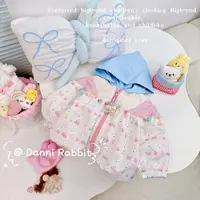「Dannirabbit」【甜美风】超萌动物儿童花苞连帽汉服外套【G-6501】