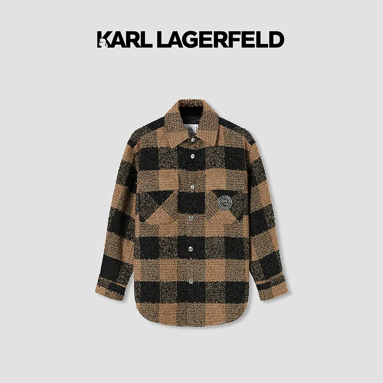 【官方男装】KARL LAGERFELD卡尔拉格斐冬季新款夹克1K1C70101009