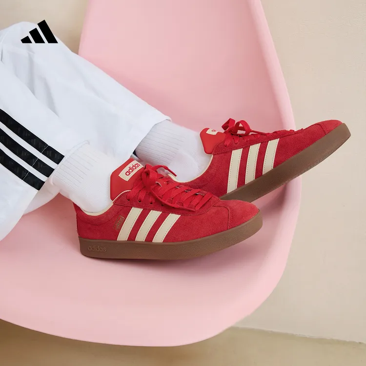 流光风 阿迪达斯 T头鞋 VL COURT CLASSIC板鞋德训鞋男女 KK3774