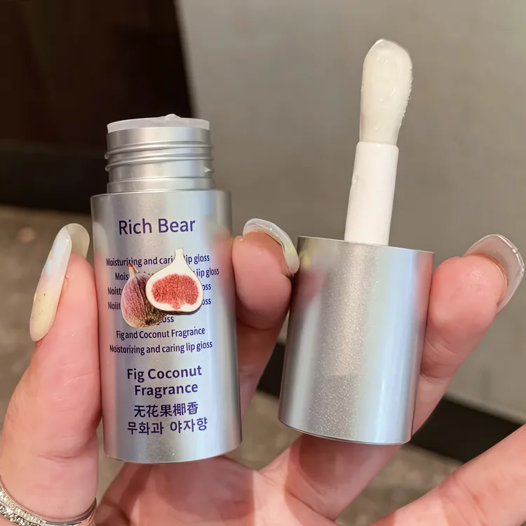 RICH BEAR香草椰子维生素E唇部美容液润唇膏补水保湿滋润唇油