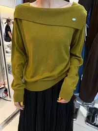 长袖毛针织衫女装毛衣套头#10210