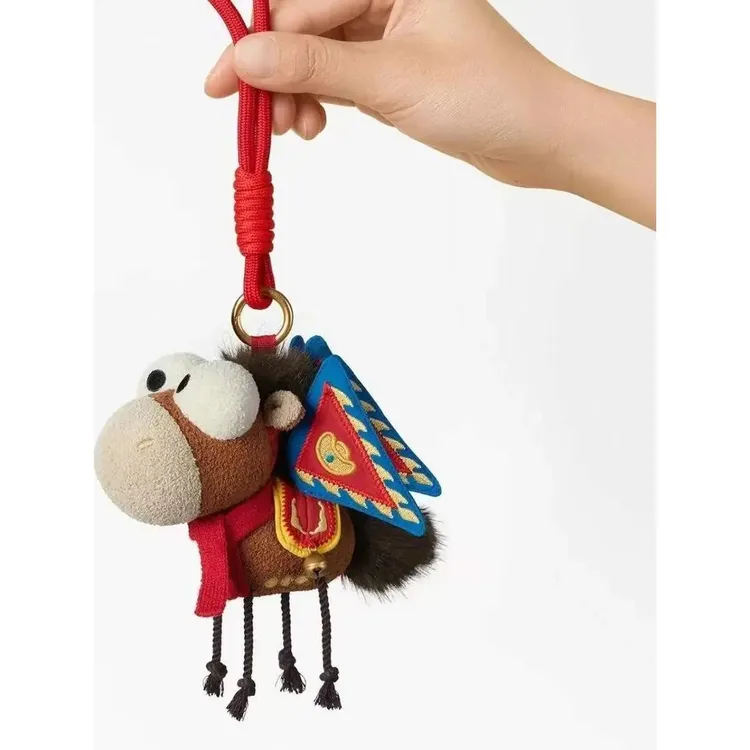 一马当先玩偶新年生肖毛绒布艺公仔挂件钥匙扣玩具礼物