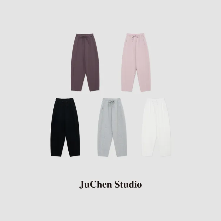 春夏秋版“口碑款哈苏裤”经典隽永三片立裁微弧弹力腰卫裤2302734