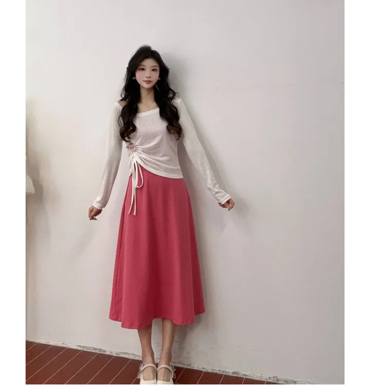 IEF/爱依服两件套2025秋季洋气甜美温柔小女人里外套裙欧若风