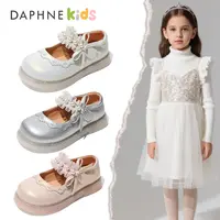 Daphne达芙妮女童鞋子儿童春秋轻奢百搭软底公主鞋中大童洋气单鞋