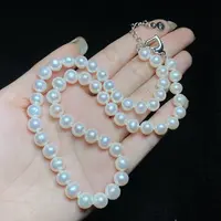 【小北好物】淡水珍珠项链尺寸约7-8mm【多样性发一件】2QJ10X67