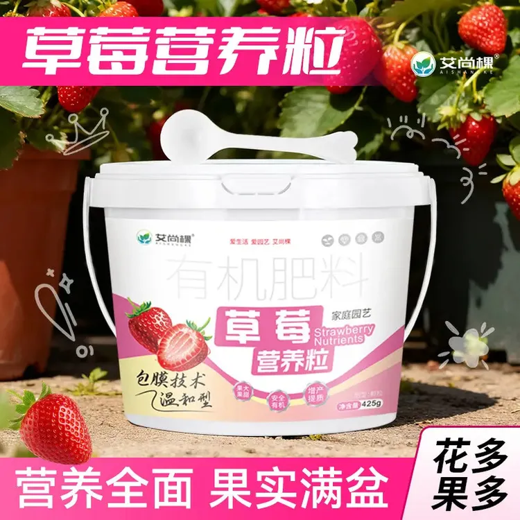 【草莓专用肥】有机肥料园艺专用复合缓释肥促花促果促生长肥商品图
