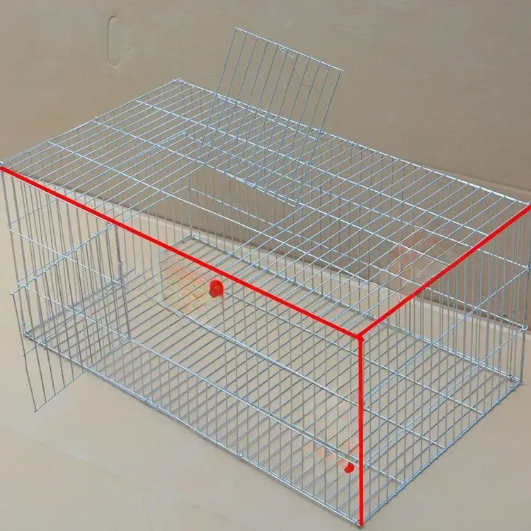 加密加粗镀锌铁丝笼鸡笼鸽子笼兔笼鸟笼运输笼养殖笼小鸡笼鹌鹑笼
