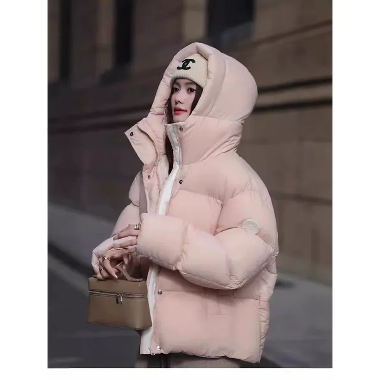 波司登极地极寒联名联名羽绒服女高级感长短款2025时尚连帽设计感