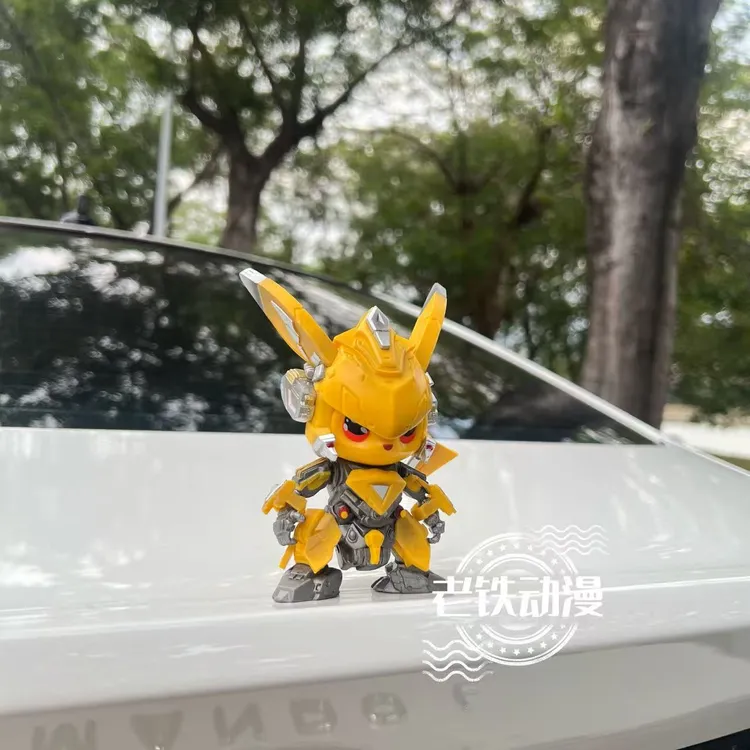 Q版大黄蜂COS皮卡12cm漫威动漫周边手办车载桌面摆件个性男生潮玩