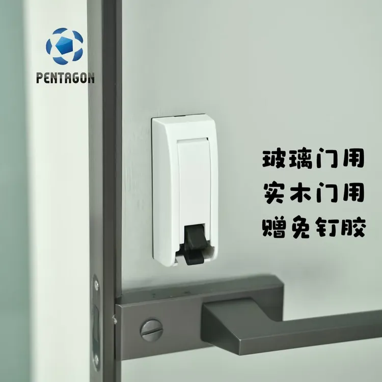 玻璃门门吸！ 质保2年  免打孔静音专用液压缓冲防风防撞