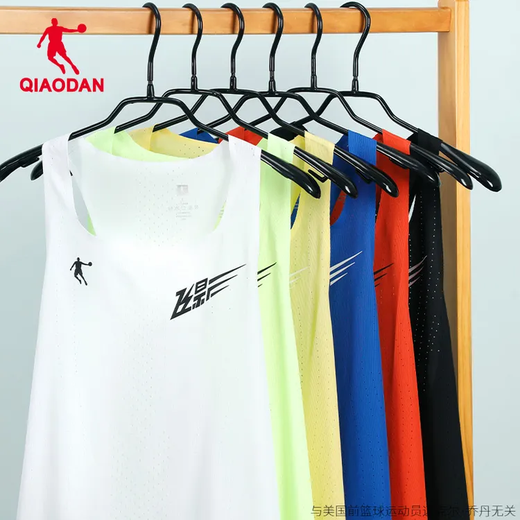 乔丹飞影背心男夏季新款专业马拉松跑步透气速干无袖t恤运动上衣