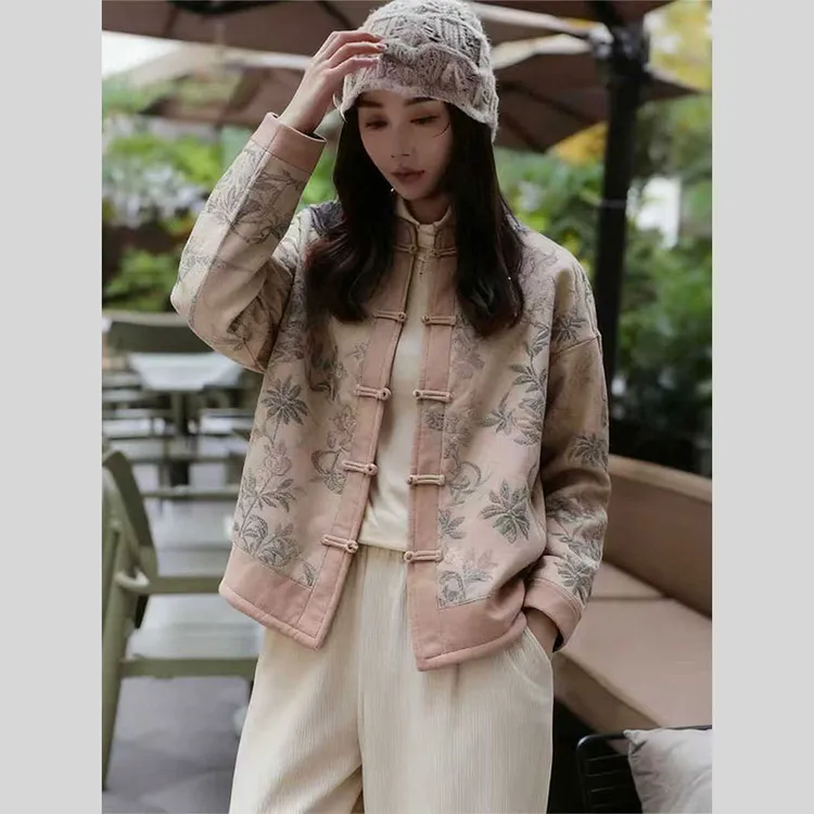 2025年秋季新款气质高端独特漂亮新中式国风上衣女高端年轻款外套