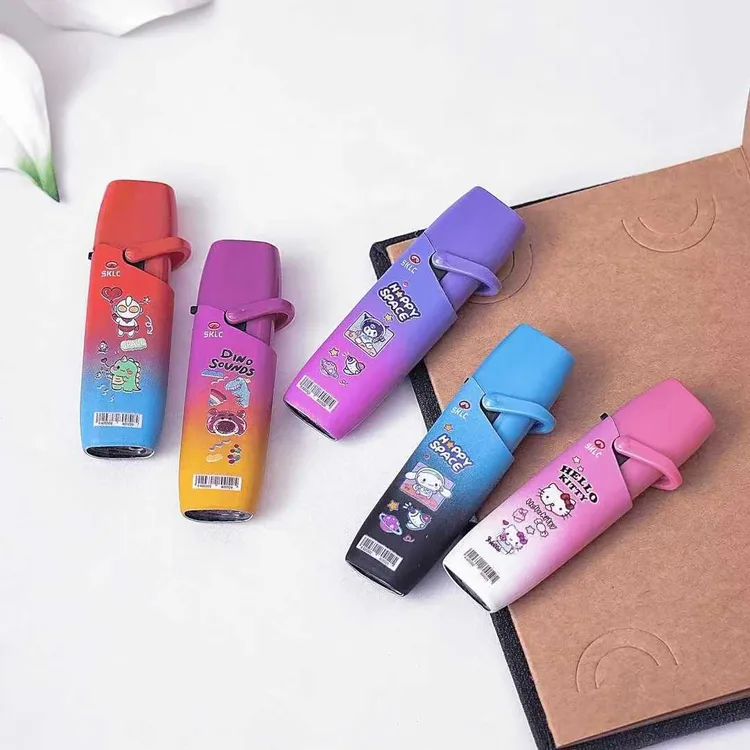 2025新款防风可爱卡通可充气库洛米直冲防风打火机送男友礼物秋季