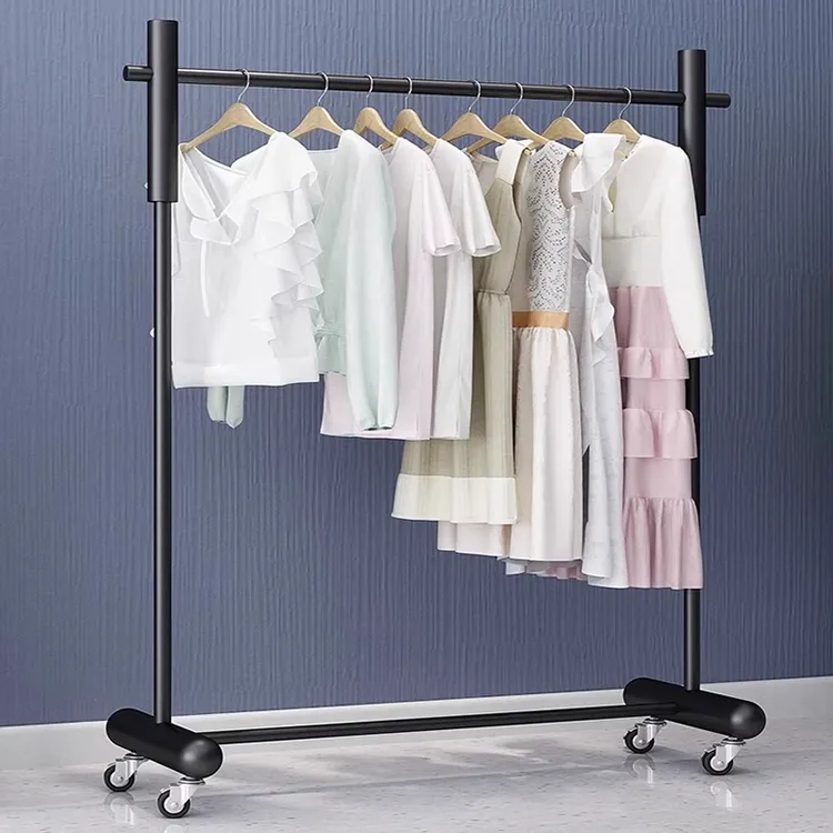 服装展示架落地式挂衣架子商场男装陈列专用货架可移动女装中岛架