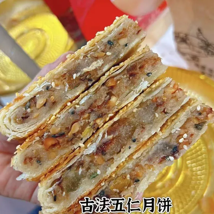 传统手工大肉饼新鲜现做