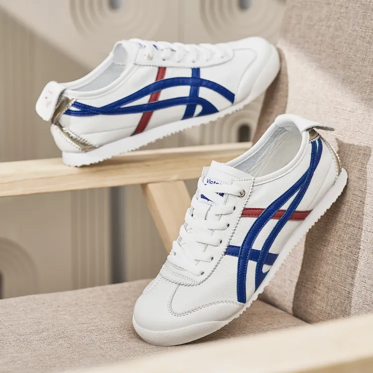 2025夏季爆款阿甘鞋低帮鞋耐磨透气皮面休闲情侣鞋运动轻奢百搭款