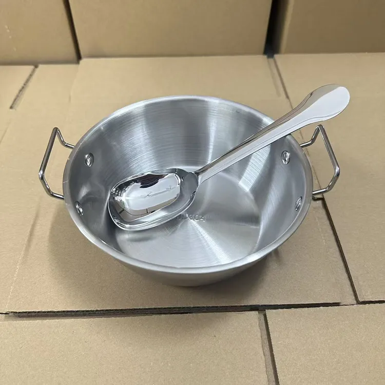 【福禄满满】福禄碗超大号勺碗套装17CM大号双耳碗