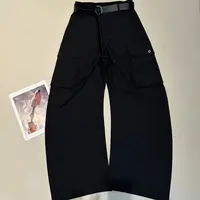 《姚家优麦汇》K6690秋款设计感香蕉裤时尚休闲洋气百搭工装裤女