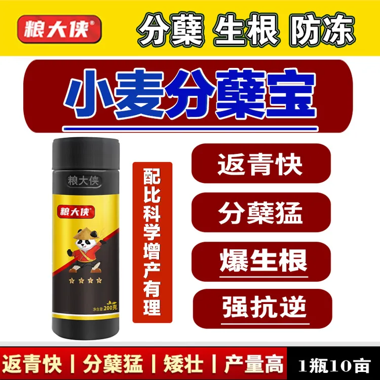 小麦分蘖宝/油菜大蒜防冻生根增产包强力高产种植提高