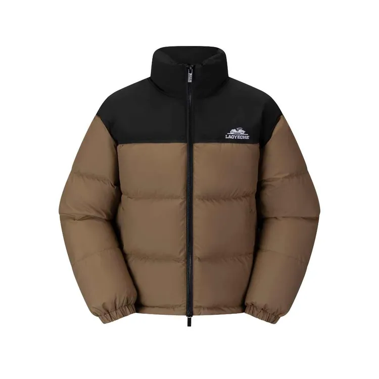 老爷车25年冬户外火山羽绒服男冬季加厚立领防寒面包服情侣款6013