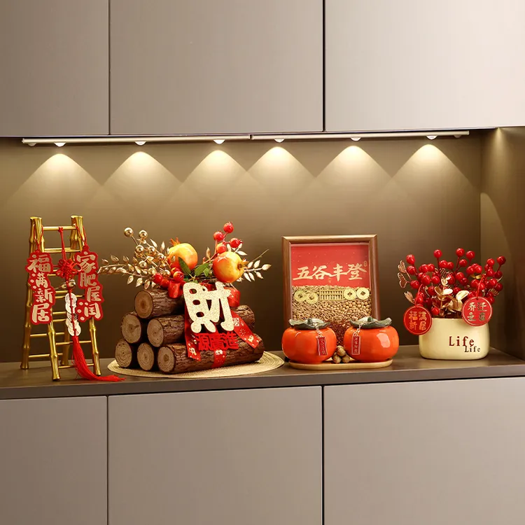 贝汉美五谷丰登摆件乔迁之喜搬家入宅礼物全套搬新家布置仪式用品