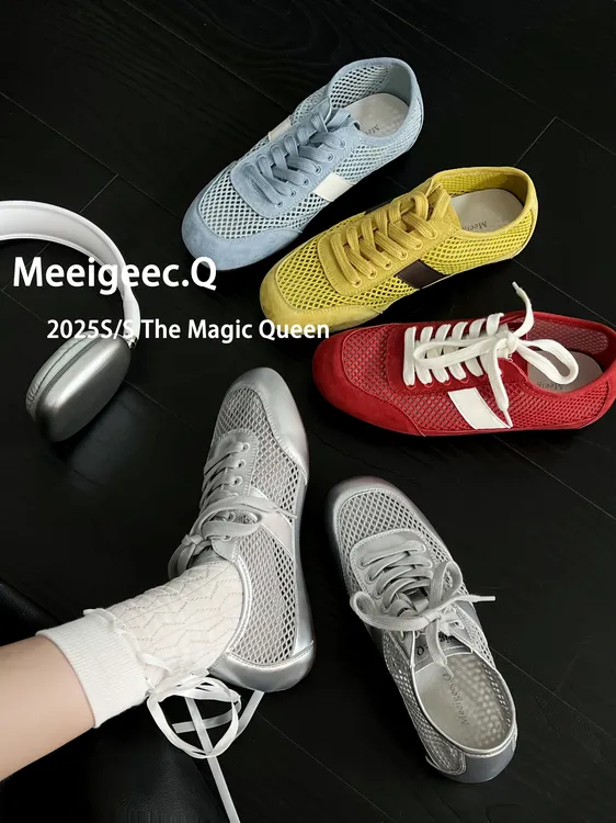 【周总工厂订单】896-13德训鞋休闲透气夏季时尚休闲鞋网面百搭女鞋