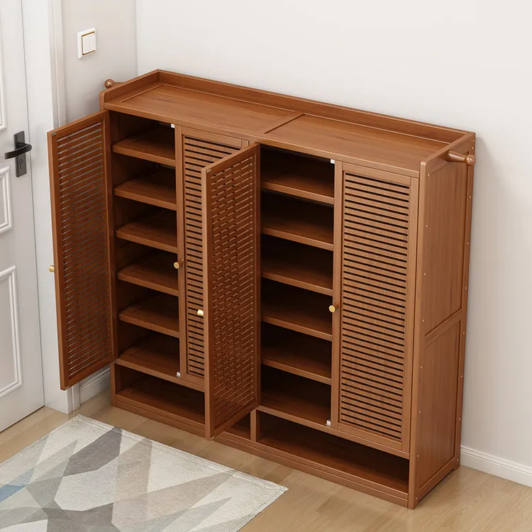 新年好物门口鞋柜多层家用鞋柜靠墙出租房专用宿舍入户门鞋柜鞋架商品图