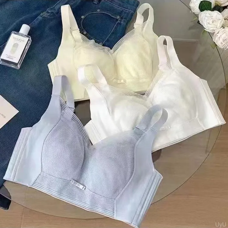 内衣女大胸显小薄款全罩杯胖MM收副乳防下垂调整型大码显瘦文胸罩