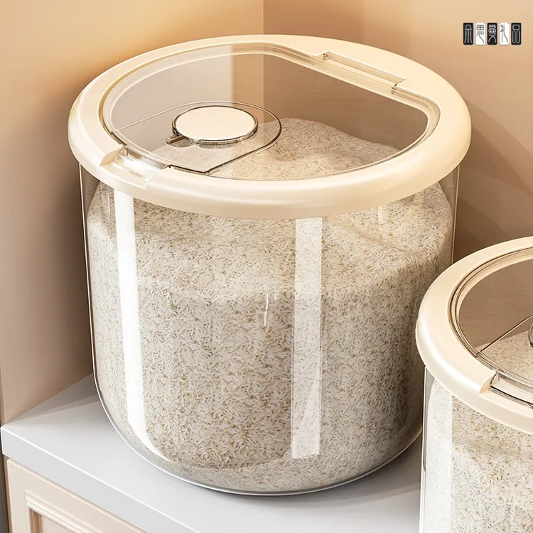朵思曼米桶密封家用2025新款收纳神器防虫防潮食品级大米面粉粮食