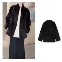 Z.blues【日月同辉】传世法国小拉贡皮毛一体外套YZTY2443