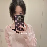 适用苹果16pro小米15reno14nova13s30手机壳新款韩系ins少女巧克