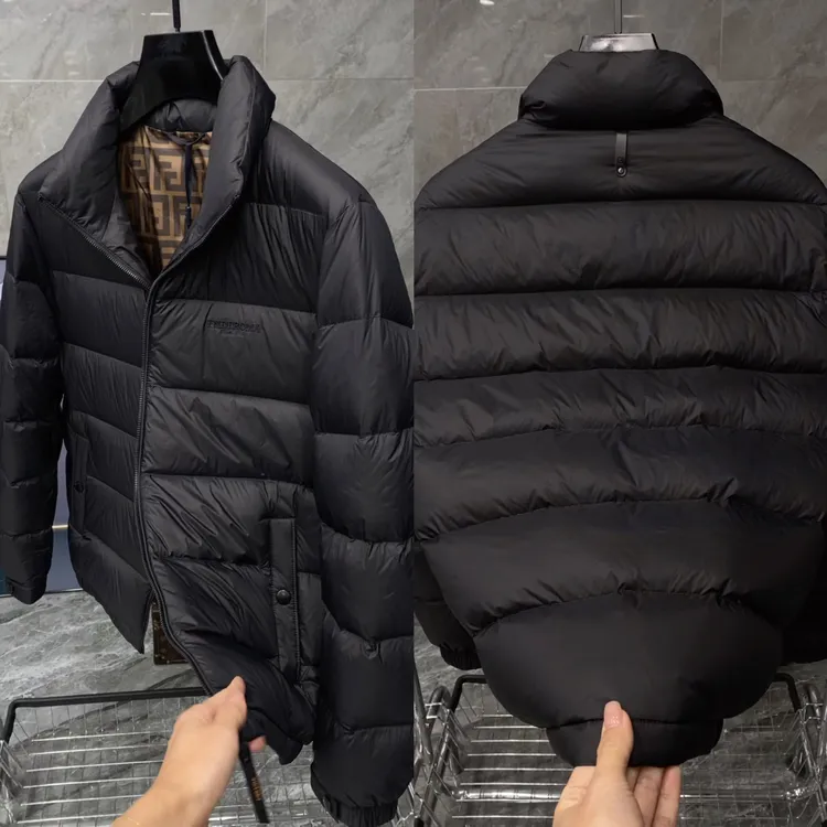 冬季新款男士轻奢时尚休闲百搭高端超轻保暖立领羽绒服 9669