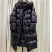 韩版中长款气质连帽减龄加厚保暖时尚羽绒服外套K24335
