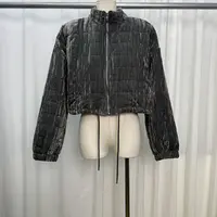9500秋季长袖休闲短款女装外套