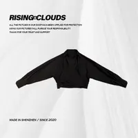 RISING&CLOUDS【小云姐】显瘦深圳百搭莱赛尔V领衬衫050356