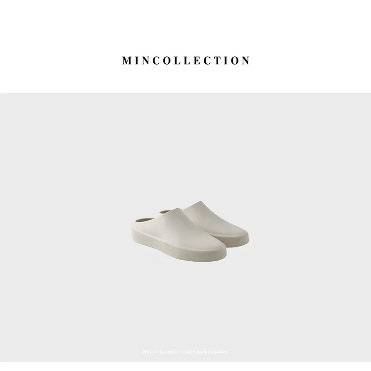 DE Mincollection一脚蹬包头半拖鞋防滑外穿休闲鞋55446
