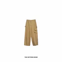 The pattern room | 反定义时髦旋弧立裁口袋工装裤