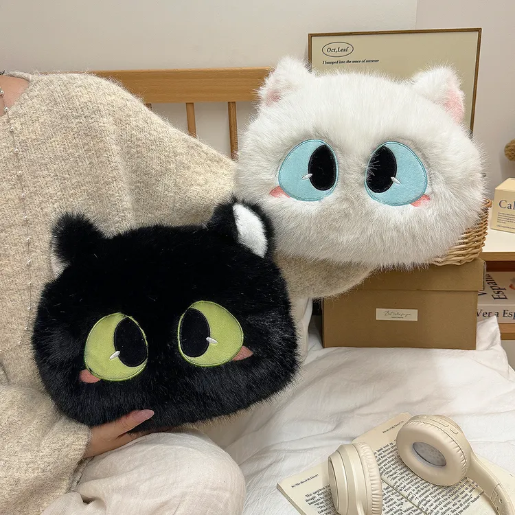 可爱猫咪热水袋充电款防爆正品暖宝宝2025新款电热宝暖水袋暖手宝
