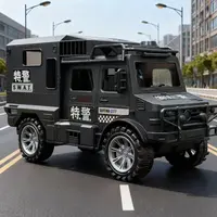 【千】大号惯性装甲车黑色乌尼莫克益智玩具汽车（电商盒子发货）z