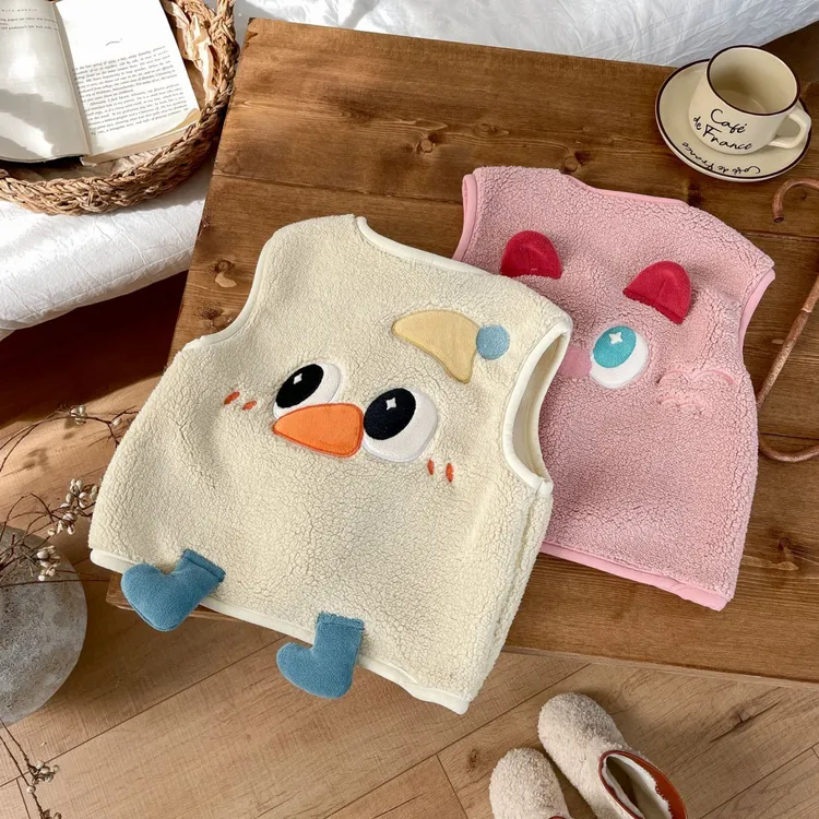 开学儿童马甲冬季新款男童背心冬装女童马夹童装宝宝坎肩上衣潮