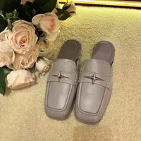 【Yi fashion】高级感穆勒拖鞋 F2318-6