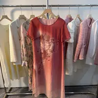 春季新款设计感印花连衣裙T127