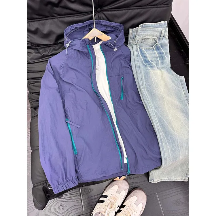 山系户外多巴胺upf50+防晒衣男女薄款防紫外线登山服防晒冲锋外套