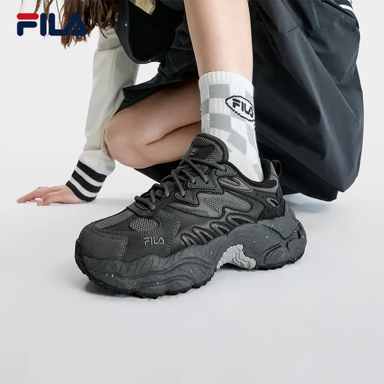 Fila/斐乐【流光风蕨草鞋】情侣款软底老爹鞋厚底休闲女鞋运动鞋