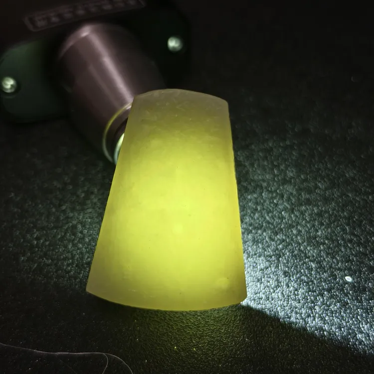 新疆青玉无事牌吊坠