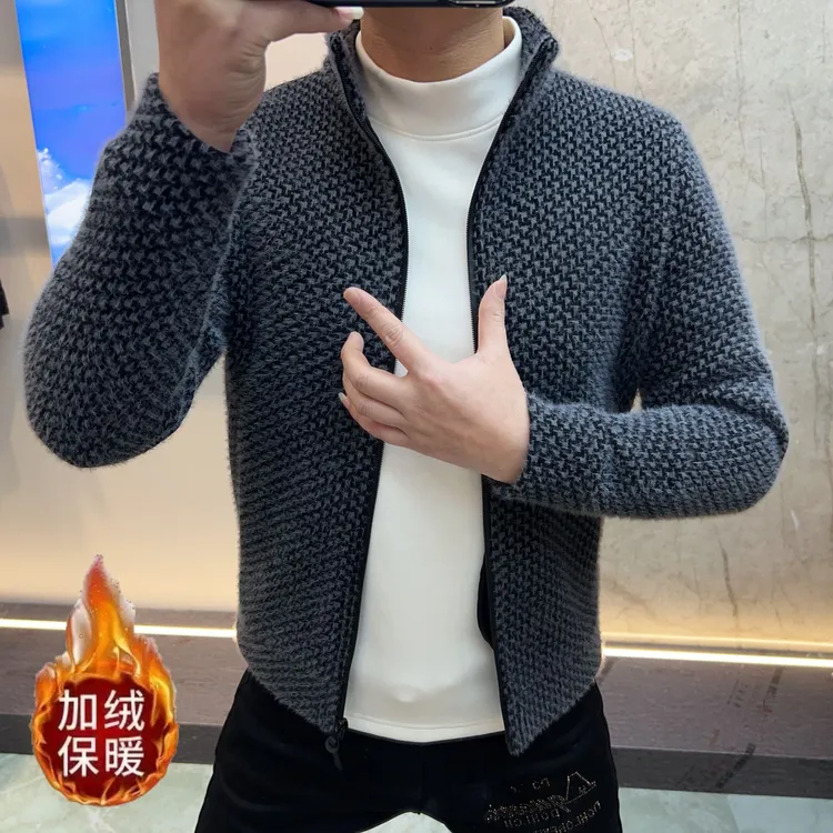 江南君姐欧货男装休闲圆领轻奢款百搭透气上衣潮流修身型