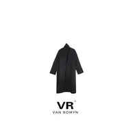 【VR莉娜】511198/2025新款冬季高端静奢风100绵羊毛长款大衣