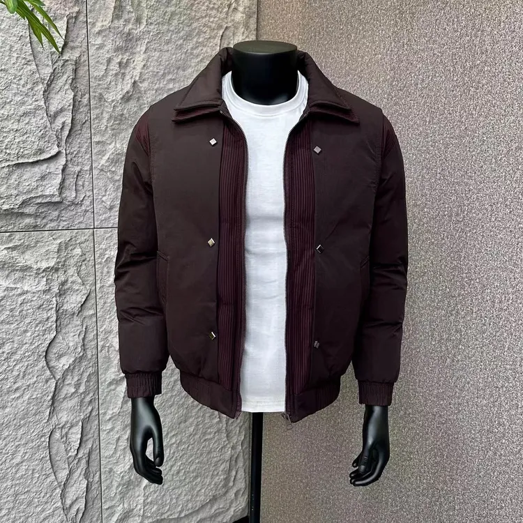 冬季防寒棉服棉衣男士韩版保暖棉袄修身短款翻领加厚棉服潮流男款