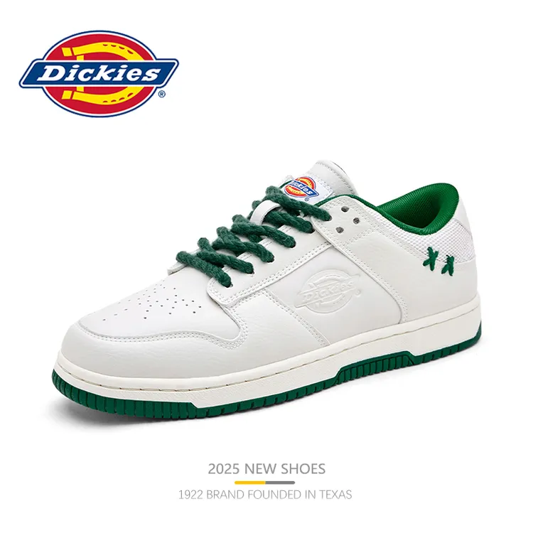 Dickies2025男士百搭透气低帮春季时尚板鞋潮流韩版防滑耐磨男鞋
